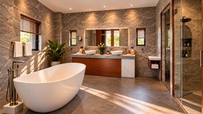 Bathroom - Villa Nandana 7BR, Beachfront, Gym, Maid, BF (Takua Thung)