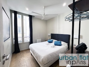 2 chambres, fer et planche à repasser, Wi-Fi gratuit, draps fournis