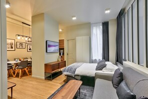1 bedroom, iron/ironing board, free WiFi, bed sheets