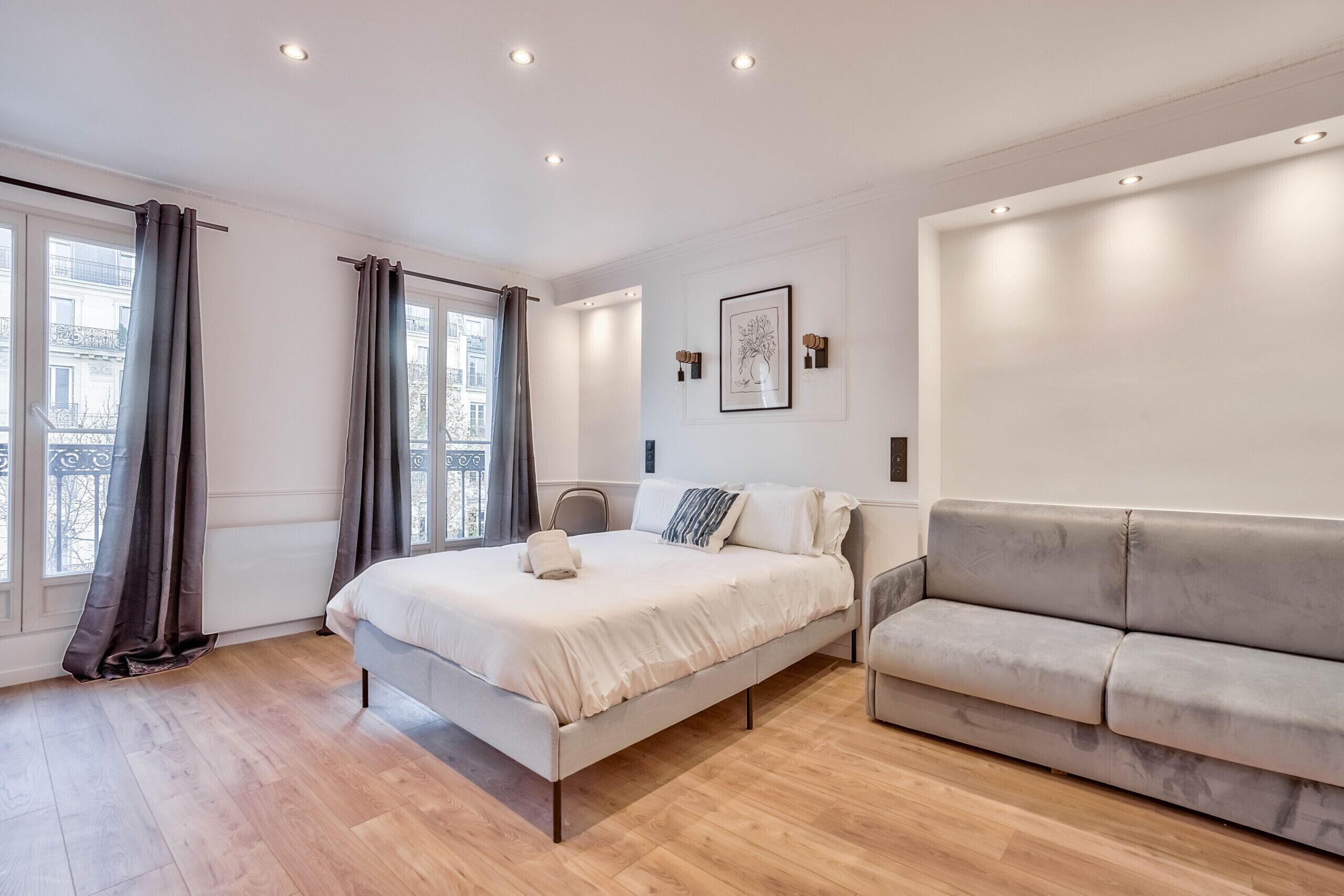 4 soverom, strykejern/-brett, wi-fi (inkludert) og sengetøy