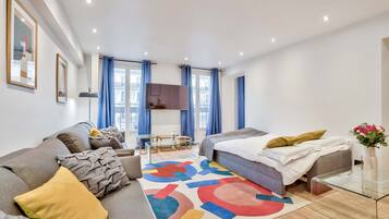 4 chambres, fer et planche à repasser, Wi-Fi gratuit, draps fournis