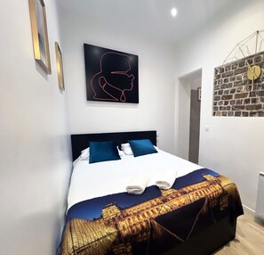 1 Schlafzimmer, Bügeleisen/Bügelbrett, kostenloses WLAN, Bettwäsche