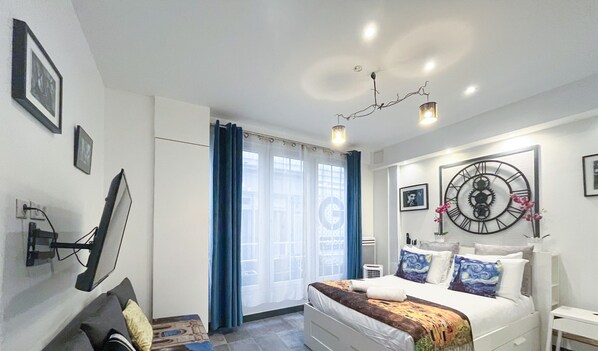 1 bedroom, iron/ironing board, free WiFi, bed sheets