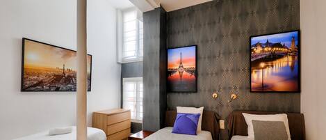 3 habitaciones, tabla de planchar con plancha y wifi gratis