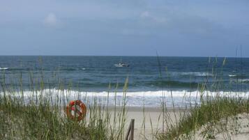 Beach nearby, sun-loungers