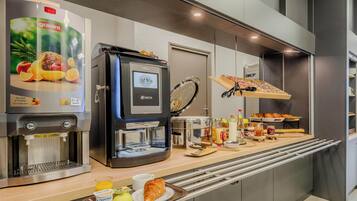 Daily buffet breakfast for a fee