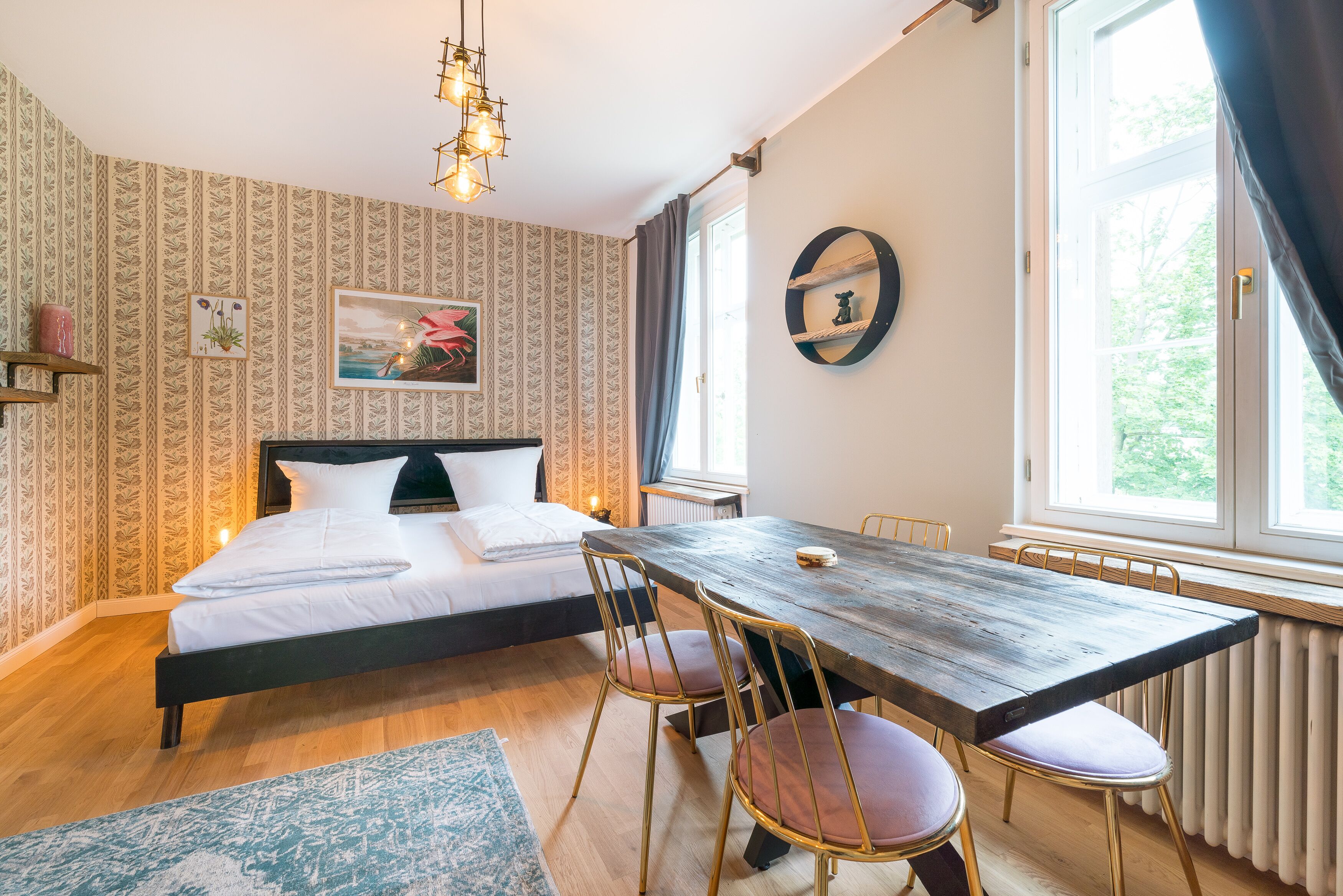 Classic-Apartment | Wohnbereich | Fußbodenheizung