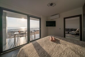 3 slaapkamers, een kluis op de kamer, een bureau