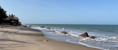 Am Strand, LiegestĂŒhle, StrandtĂŒcher