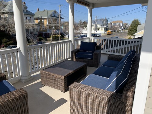 Perfectly located 2nd floor with wrap-around deck