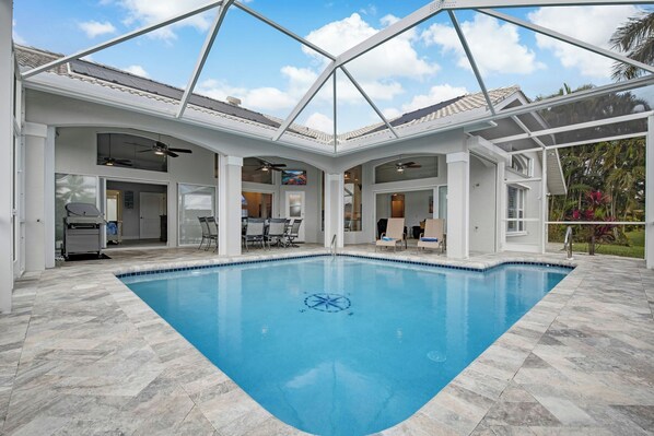Piscine chauffée