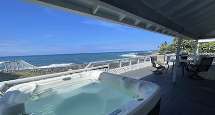 Oceanfront Kona Beach House