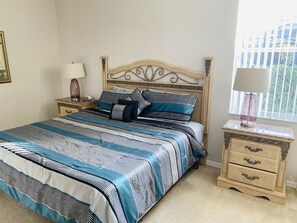 4 bedrooms, iron/ironing board, travel crib, WiFi