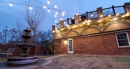 Carter house : 100 year old house with a remodeled castle inspired feel.