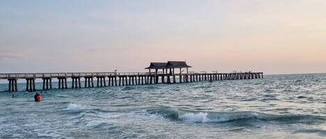 Sun loungers, beach towels