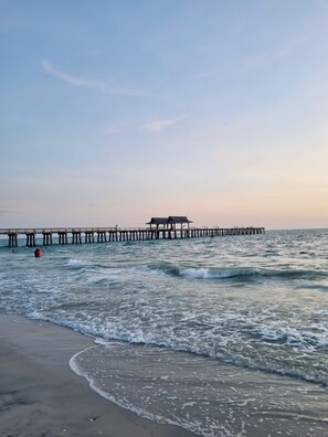 Sun loungers, beach towels
