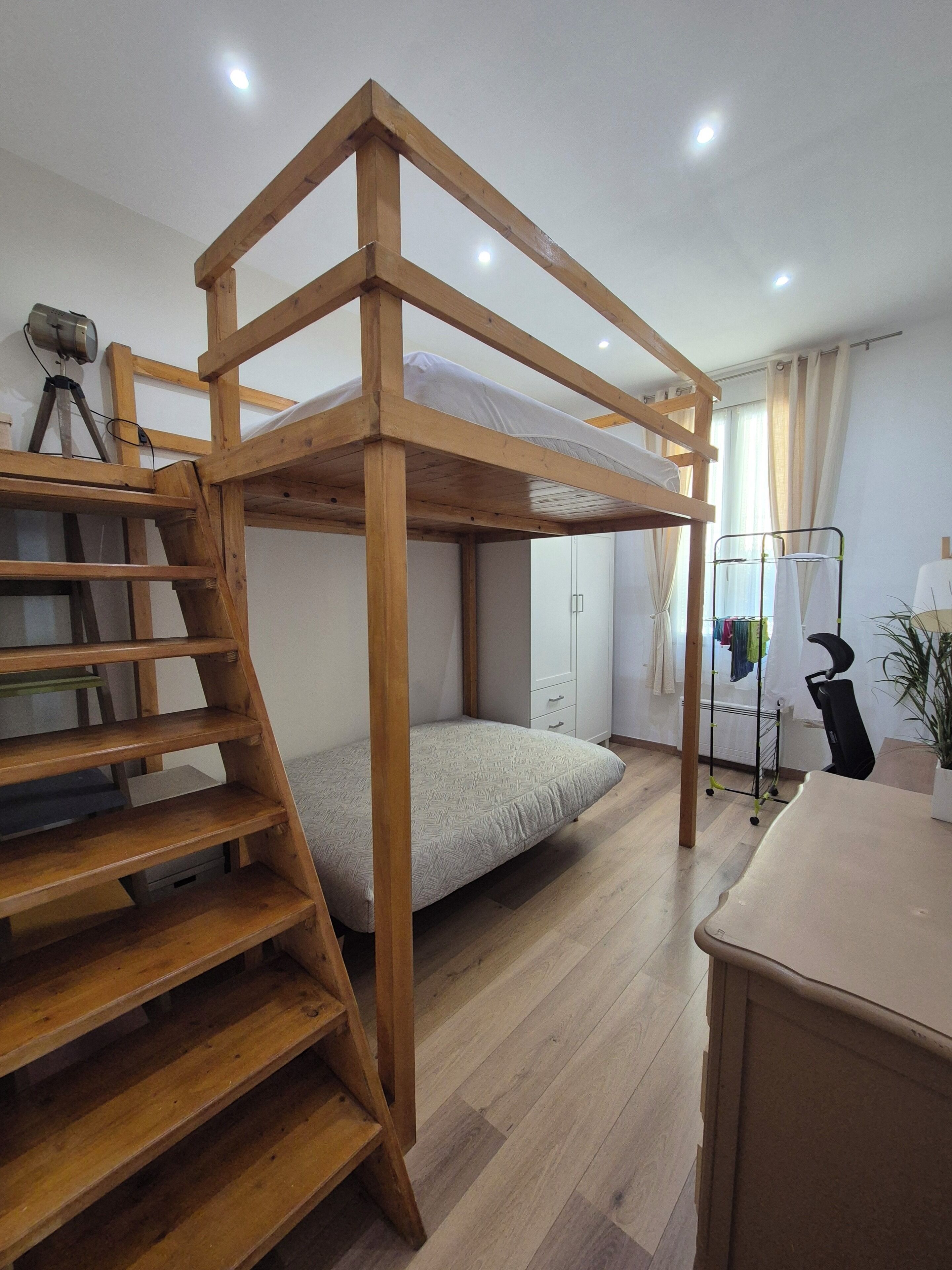 1 bedroom, iron/ironing board, WiFi (free), bed sheets