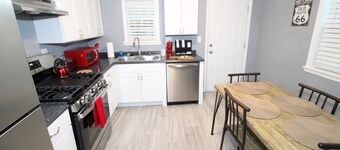 Recently remodeled house near Expo, TU,  Rt 66, Downtown with large fenced yard