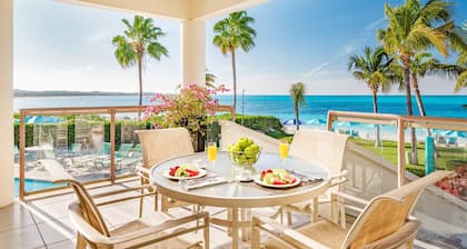 White House beachfront villa at Coral Gardens snorkeling reef