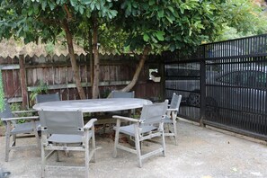 Opções para refeição ao ar livre