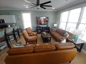 Smart TV, video games, DVD player, books