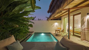 One-Bedroom Pool Villa | 1 bedroom, minibar, in-room safe, desk