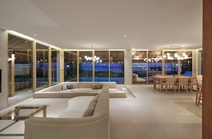 Royal Villa, 3 Bedrooms, Beachfront | Living room