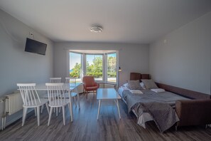 Apartment, 2 Bedrooms, Ground Floor | Free WiFi, bed sheets - Ravinstigen - Visby lägenhetshotell (Visby)