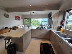 Interior - Absolute Waterfront Island Time Cottage with Sea Views in the Winterless North (Opua)