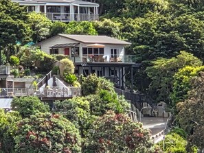 Exterior - Absolute Waterfront Island Time Cottage with Sea Views in the Winterless North (Opua)
