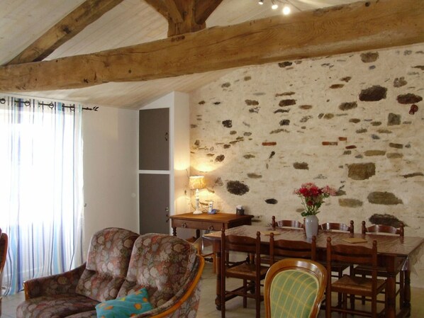 Interior - Countryside Retreat with Private Pond and Terrace (Vairé)