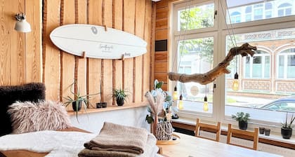 SURFKAJÜTE Warnemünde - 50 sqm cozy apartment on the Baltic Sea