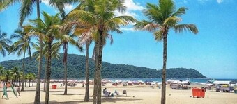 Casa Cantinho do Forte with swimming pool and 400m (3min) from the beach on foot!!!