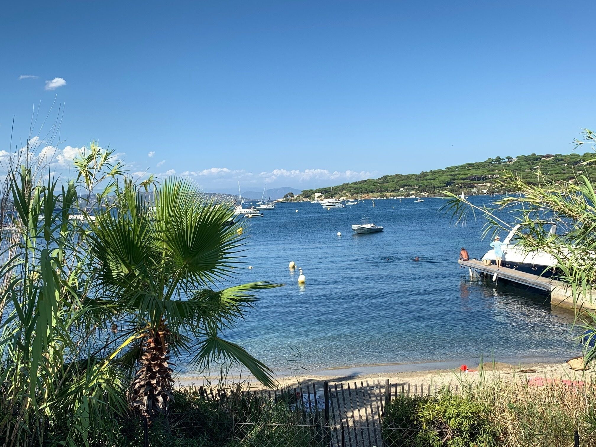 Accommodatie ligt op het strand, ligstoelen