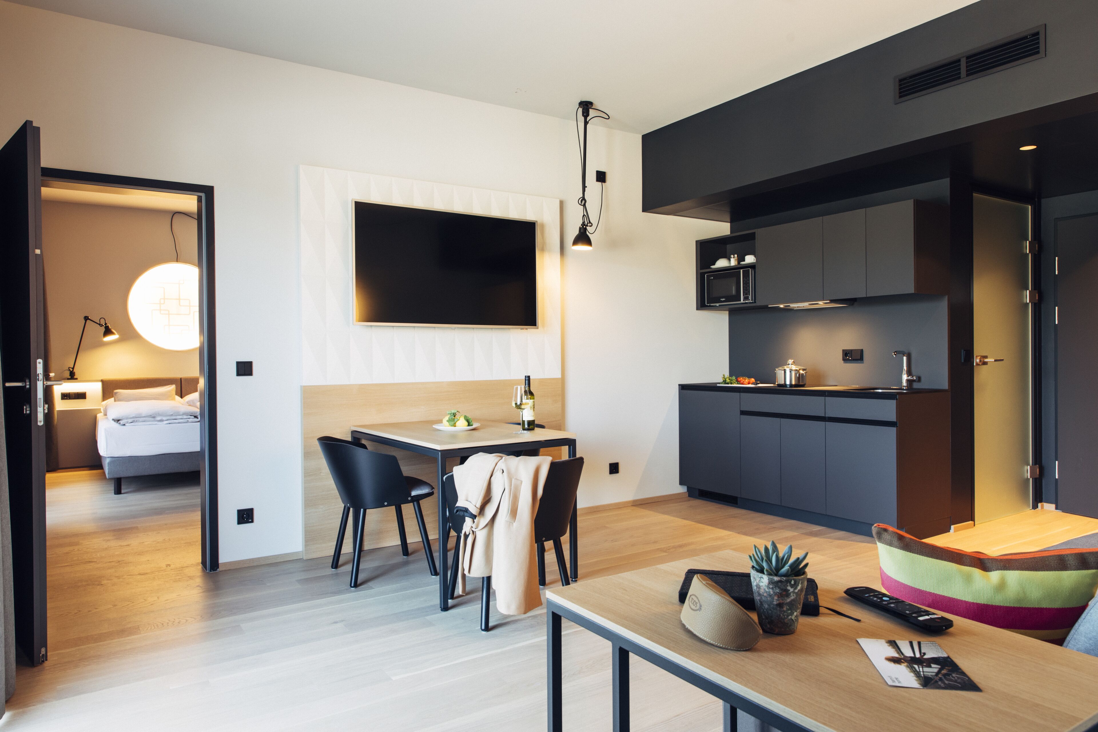 family double room | private kitchen | coffee/tea maker, electric kettle, eco-friendly cleaning products