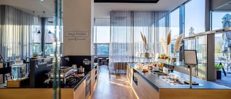 Daily buffet breakfast (EUR 16 per person)