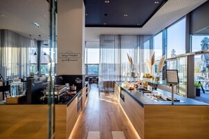 Daily buffet breakfast (EUR 16 per person)