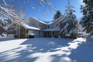 Exterior - Utah Large Ski Home on access road to Alta / Snowbird- on ski bus route (Sandy)