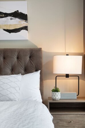 2 slaapkamers, bedden met traagschuimmatras, een strijkplank/strijkijzer