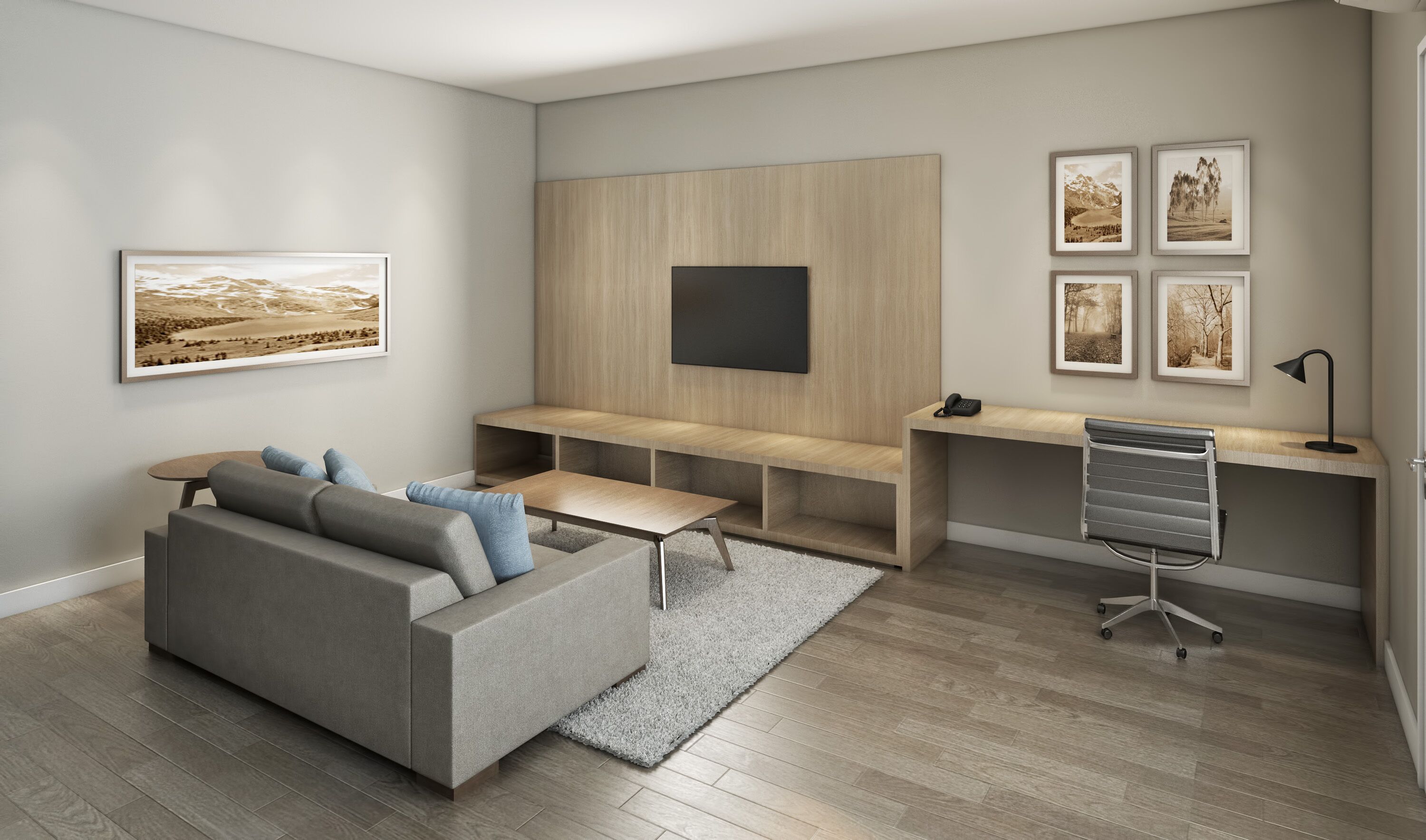 deluxe suite | 1 bedroom, in-room safe, blackout curtains, soundproofing