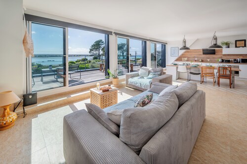 Villa " Guissbeach " SPA, walking distance to the beach, Sunset from the terrace