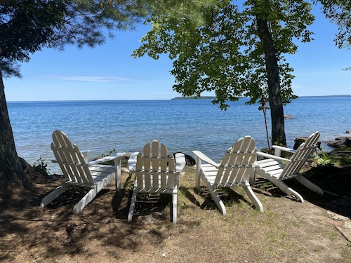 Near Munising.and and  Snowmobile trails