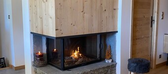 Chalet Familial de Standing vue sur les Montagnes du Parc National du Mercantour