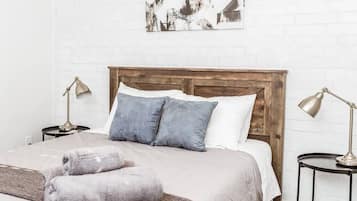 2 chambres, fer et planche Ă  repasser, Wi-Fi gratuit, draps fournis