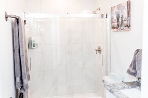 Hair dryer, towels