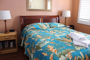 1 bedroom, WiFi, bed sheets, wheelchair access