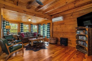 Smart TV, video games, DVD player, books