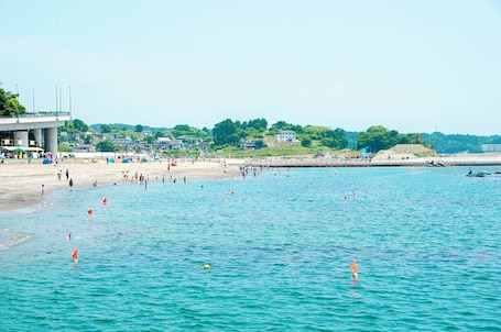 Beach. Minamisanriku Manabi no Sato Iriyado
