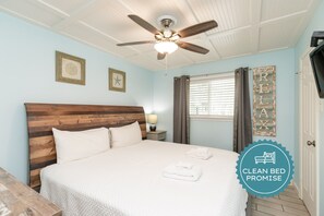 1 soverom, strykejern/-brett, wi-fi (inkludert) og sengetøy