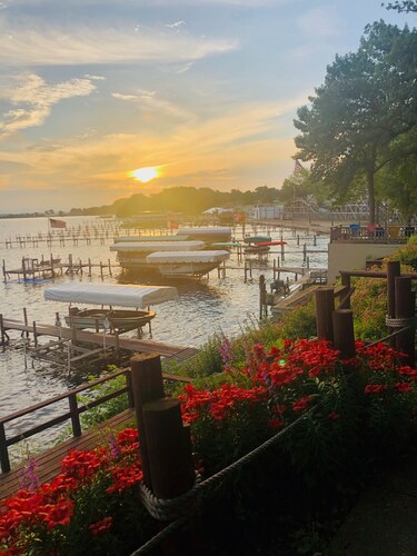 Walking distance to historic Arnold’s Park and West Lake Okoboji